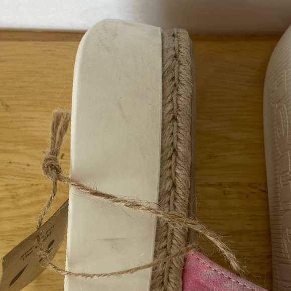 Cool Planet Steve Madde Juniper Pink/Blue Tie Dye Platform Slide Sandals Sz 8 - Picture 5 of 8